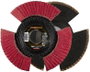 Rhodius 210644 VISION SPEED Felületcsiszoló korong Ø 125 mm Furat átmérő 22.23 mm Nemesacél 1 db bélyegkép