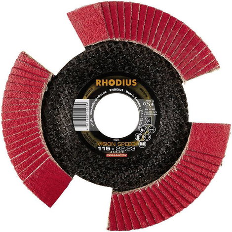 Rhodius 210655 VISION SPEED Felületcsiszoló korong Ø 115 mm Furat átmérő 22.23 mm Nemesacél 1 db 3. kép