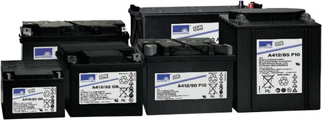 Ólomakku 12 V 12 Ah GNB Sonnenschein A412/12 SR NGA4120012HS0RA Ólom-zselés 181 x 157 x 76 mm 6,35 m 4. kép