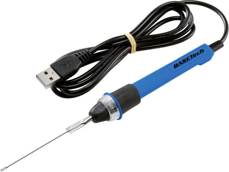 USB-s polisztirol habvágó állvánnyal 6 W 5 VDC 270 °C, Basetech LWK-175 2. kép