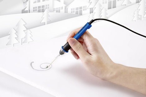 USB-s polisztirol habvágó állvánnyal 6 W 5 VDC 270 °C, Basetech LWK-175 6. kép