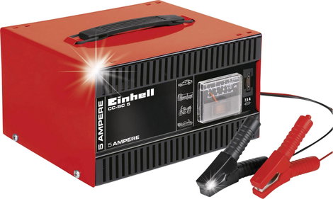 Einhell CC-BC 5 1056121 Autós töltőkészülék 5 A 5. kép