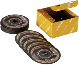 Rhodius XT70 PACK 211080 Vágótárcsa, egyenes 115 mm 50 db Nemesacél, Acél