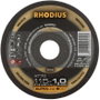 Rhodius XT70 PACK 211080 Vágótárcsa, egyenes 115 mm 50 db Nemesacél, Acél 2. bélyegkép