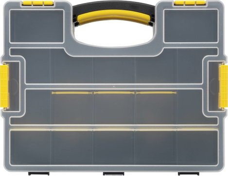 Rendszerező dobozkészlet 370 x 286 x 140 mm, 15 rekesz, 2 db, Basetech 2226339 5. kép