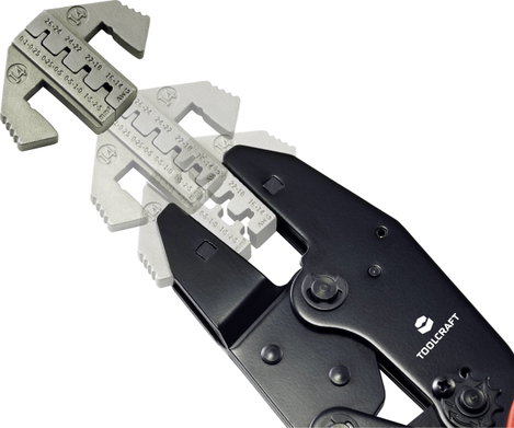 TOOLCRAFT PLE-0I4 TO-6483003 Krimpelő betét Laposdugasz 0.1 - 2.5 mm² Alkalmas márka TOOLCRAFT PZ-50 4. kép
