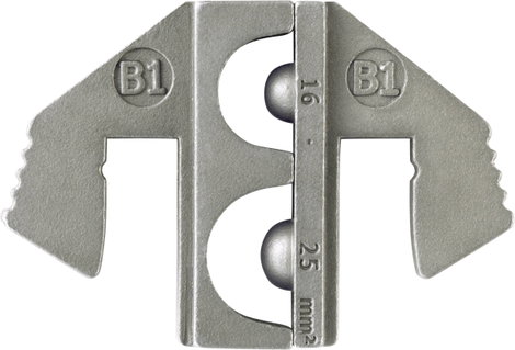 TOOLCRAFT PLE-0B1 2161946 Krimpelő pecsét Szigeteletlen kábelsaruk 16 - 25 mm² Alkalmas márka TOOLCR 2. kép