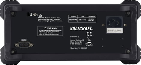 Digitális asztali multiméter adatgyűjtővel CAT I 1000 V, CAT II 600 V 55000 digit, Voltcraft VC-1101 3. kép