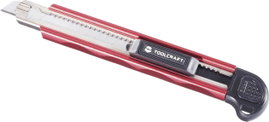 TOOLCRAFT TO-6623451 Szike, 9 mm, alumínium 1 db