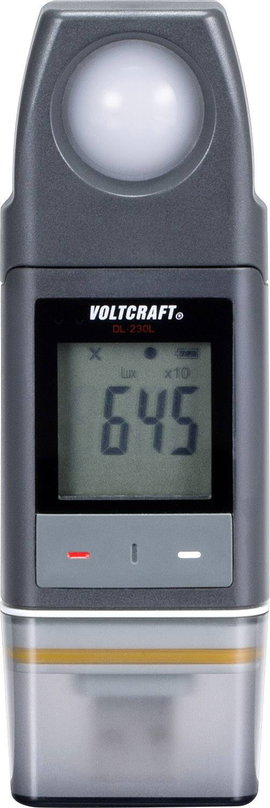 Digitális fénymérő adatgyűjtő funkcióval, Voltcraft DL-230L