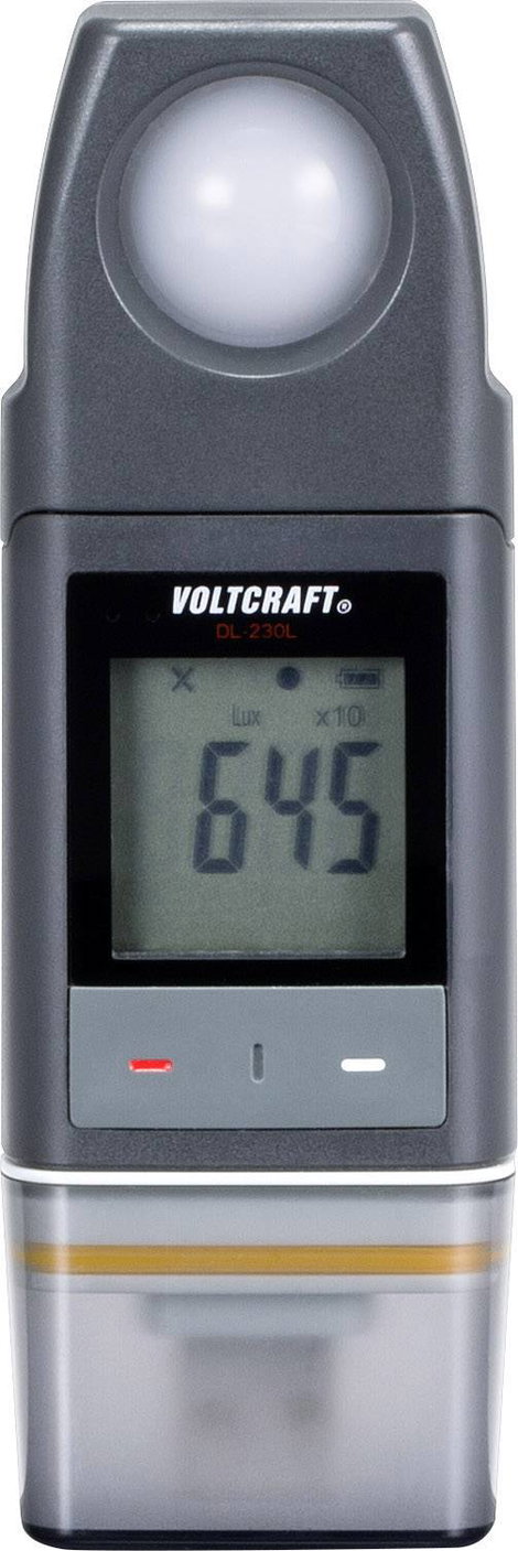 Digitális fénymérő adatgyűjtő funkcióval, Voltcraft DL-230L