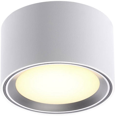 Nordlux 47540132 Fallon LED-es ráépíthető lámpa 8.5 W N/A Fehér, Nemesacél (matt)