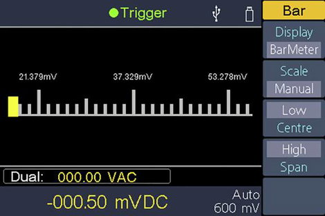 Digitális asztali multiméter adatgyűjtővel CAT I 1000 V, CAT II 600 V 60000 digit, Voltcraft VC-7060 11. kép