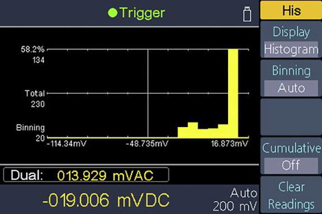 Digitális asztali multiméter adatgyűjtővel CAT I 1000 V, CAT II 600 V 60000 digit, Voltcraft VC-7060 14. kép