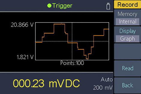 Digitális asztali multiméter adatgyűjtővel CAT I 1000 V, CAT II 600 V 60000 digit, Voltcraft VC-7060 8. kép