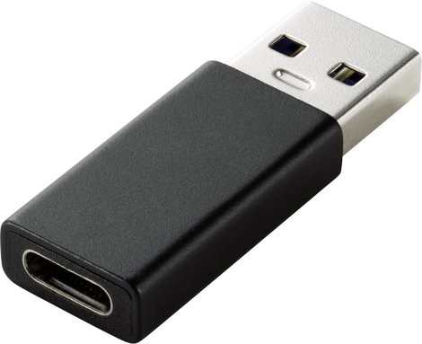 USB 3.0 átalakító adapter, 1x USB 3.1 dugó, A típus - 1x USB-C alj, Renkforce 2. kép