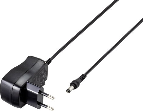 VOLTCRAFT VC-11329435 Dugasztápegység, fix feszültségű 6 V/DC 1.0 A 6.0 W 2. kép