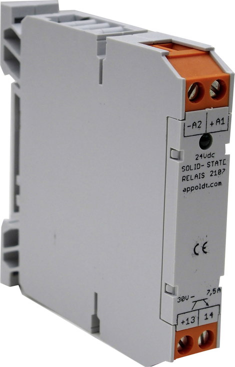 DC/DC teljesítmény optocsatoló, 7,5 A 30 V/DC, Appoldt POK 5/7,5