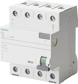 Siemens 5SV3346-6KL Siemens Dig.Industr. FI védőkapcsoló A 4 pólusú 63 A 0.03 A 400 V