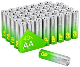 GP Batteries GPSUP15A984S40 Ceruzaelem Alkáli mangán 1.5 V 40 db