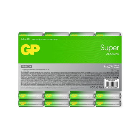 GP Batteries GPSUP15A984S40 Ceruzaelem Alkáli mangán 1.5 V 40 db 3. kép
