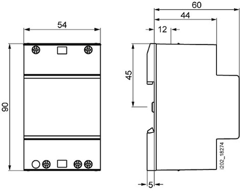 Biztonsági transzformátor Siemens 4AC37240 2. kép