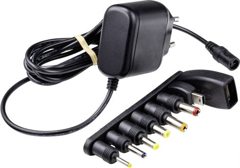 Hálózati adapter, fix feszültségű dugasztápegység, USB töltő 5 V/DC 2500 mA 12,5 W Voltcraft SPS5-12 2. kép