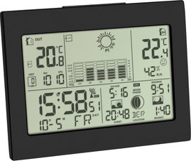 TFA Dostmann HORIZON 35.1155.01 Vezeték nélküli időjárásjelző állomás Érzékelők száma (max.) 3