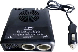 HP Autozubehör 20118 24V > 12V Feszültségváltó 96 W 1 db (H x Sz x Ma) 11.5 mm x 11 cm x 4.5 cm Kime