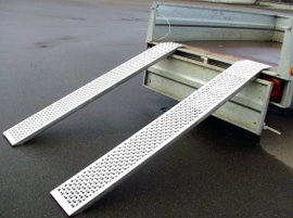 HP Autozubehör 11274 gerade Felhajtó rámpa 400 kg Alumínium 1500 mm x 215 mm x 35 mm