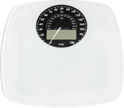TFA Dostmann SWING Digitális személymérleg Mérési tartomány (max.)=180 kg Fehér 2. kép