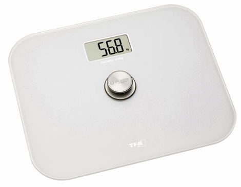 TFA Dostmann ECO STEP Digitális személymérleg Mérési tartomány (max.)=150 kg Fehér