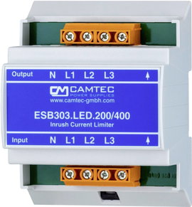 Camtec ESB 303 Az ESB 303 behúzási áramkorlátozó