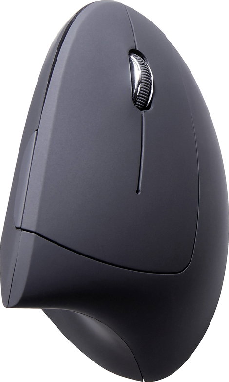 Renkforce RF-WM-322 Ergonomikus egér Rádiójel vezérlésű Optikai Fekete 5 Gombok 1600 dpi Ergonómikus 3. kép