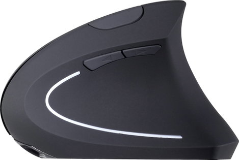 Renkforce RF-WM-322 Ergonomikus egér Rádiójel vezérlésű Optikai Fekete 5 Gombok 1600 dpi Ergonómikus 5. kép