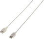 Renkforce USB kábel USB 2.0 USB-A dugó, USB-A alj 3.00 m Átlátszó RF-4538152 bélyegkép