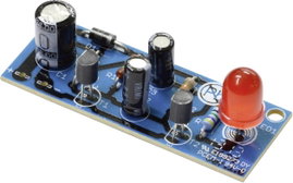 Kemo B186 Villogó fény építőkészlet Kivitel (építőkészlet/modul): Építőkészlet 6 V/DC, 9 V/DC, 12 V/