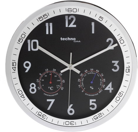 Techno Line WT 7981 Kvarc Falióra 300 mm x 5 cm Króm