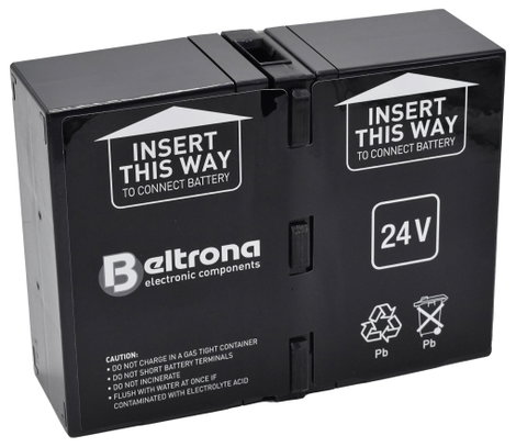 Beltrona RBC123 USV berendezés akku Megfelelő eredeti akku RBC123 A következő márkákhoz alkalmas APC 2. kép