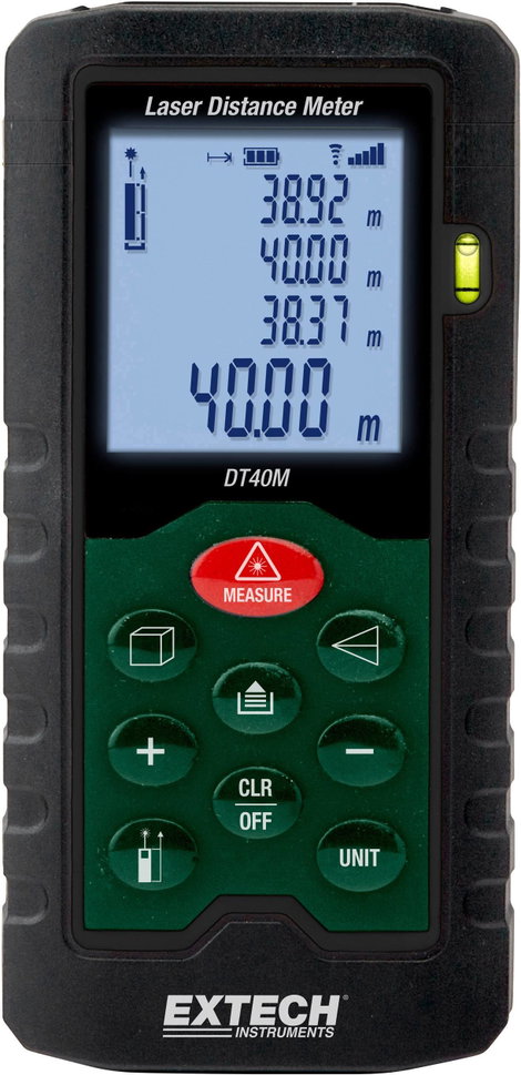 Extech DT40M Lézeres távolságmérő Mérési tartomány (max.) 40 m