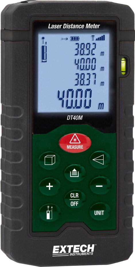 Extech DT40M Lézeres távolságmérő Mérési tartomány (max.) 40 m 4. kép