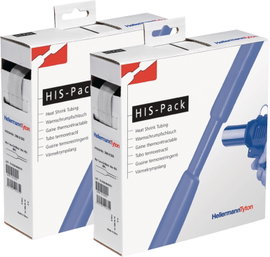 HellermannTyton 300-30953 Zsugorcső ragasztó nélkül Átlátszó 9.50 mm 4.70 mm Zsugorodási arány:2:1 5