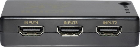 Maxtrack CS 1-5 L HDMI switch Távirányítóval Fekete 6. kép