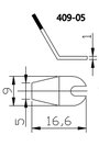 TOOLCRAFT Forrasztóhegy Lapított Hegy méret 5 mm Csúcs hossza 15 mm Tartalom, tartalmi egységek rend 3. bélyegkép