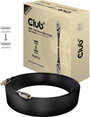 club3D HDMI Csatlakozókábel HDMI-A dugó, HDMI-A dugó 50.00 m Fekete CAC-1391 Halogénmentes, High Spe bélyegkép