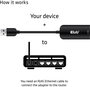 club3D CAC-1420 Hálózati adapter 2.5 GBit/s USB 3.1 (1. generáció), RJ45 3. bélyegkép