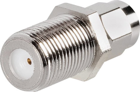 BKL Electronic 0409095 0409095 SMA adapter SMA dugó - F alj 1 db