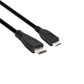 club3D HDMI Csatlakozókábel HDMI mini C dugó, HDMI-A dugó 1.00 m Fekete CAC-1350 HDMI kábel