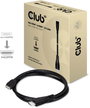 club3D HDMI Csatlakozókábel HDMI mini C dugó, HDMI-A dugó 1.00 m Fekete CAC-1350 HDMI kábel 6. bélyegkép