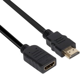 club3D HDMI Hosszabbítókábel HDMI-A dugó, HDMI-A alj 3.00 m Fekete CAC-1321 Ultra HD (4k) HDMI HDMI 